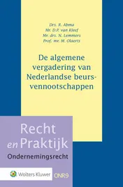Omslag van De algemene vergadering van Nederlandse beursvennootschappen