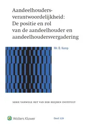 Omslag van Aandeelhoudersverantwoordelijkheid