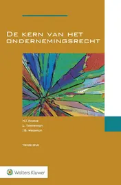 Omslag van De kern van het ondernemingsrecht