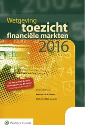 Omslag van Wetgeving toezicht financiële markten
