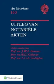 Omslag van Uitleg van notariële akten