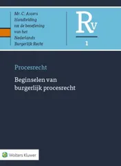 Omslag van Beginselen van burgerlijk procesrecht