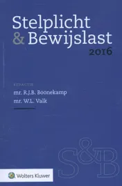 Omslag van Stelplicht en Bewijslast