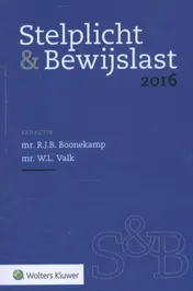 Omslag van Stelplicht en Bewijslast