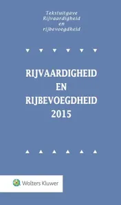 Omslag van Rijvaardigheid en rijbevoegdheid 2015