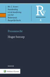 Omslag van Procesrecht Hoger Beroep