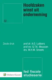Omslag van Hoofdzaken winst uit onderneming