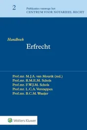 Omslag van Handboek erfrecht