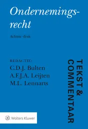 Omslag van Ondernemingsrecht