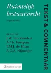 Omslag van Ruimtelijk bestuursrecht