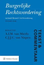 Omslag van Burgerlijke Rechtsvordering
