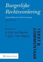 Omslag van Burgerlijke Rechtsvordering