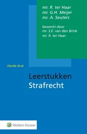Omslag van Leerstukken strafrecht
