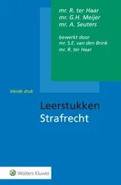 Omslag van Leerstukken strafrecht