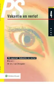 Omslag van Vakantie en verlof