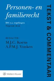 Omslag van Personen- en Familierecht