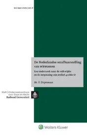 Omslag van De Nederlandse strafbaarstelling van witwassen
