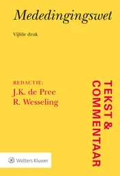 Omslag van Mededingingswet