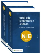 Omslag van Juridisch-Economisch Lexicon N/E