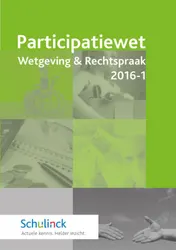 Omslag van Participatiewet Wetgeving & Rechtspraak