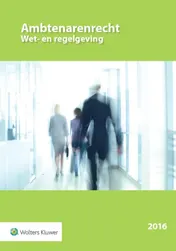 Omslag van Ambtenarenrecht