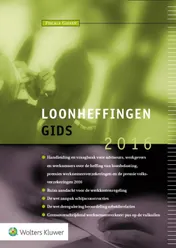 Omslag van Loonheffingengids 2016