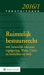 Omslag van Ruimtelijk bestuursrecht