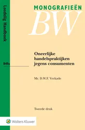 Omslag van Oneerlijke handelspraktijken jegens consumenten