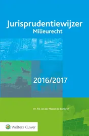 Omslag van Jurisprudentiewijzer milieurecht 2016/2017