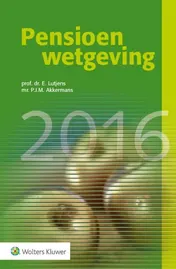Omslag van Pensioenwetgeving 2016