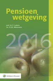 Omslag van Pensioenwetgeving 2016