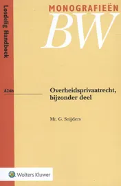 Omslag van Overheidsprivaatrecht, bijzonder deel
