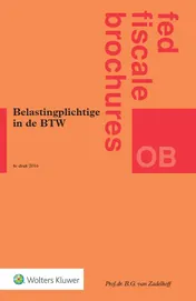 Omslag van Belastingplichtige in de BTW