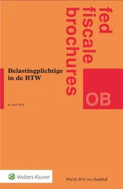 Omslag van Belastingplichtige in de BTW