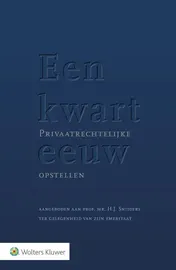 Omslag van Een kwart eeuw