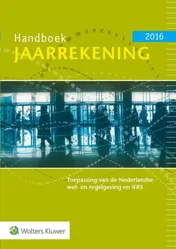 Omslag van Handboek Jaarrekening 2016