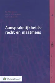 Omslag van Aansprakelijkheidsrecht en maatmens