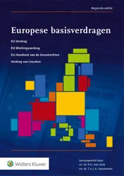 Omslag van Europese basisverdragen