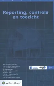 Omslag van Reporting, controle en toezicht
