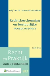 Omslag van Rechtsbescherming en bestuurlijke voorprocedure