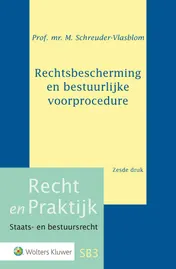 Omslag van Rechtsbescherming en bestuurlijke voorprocedure