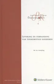 Omslag van Levering en verpanding van toekomstige goederen