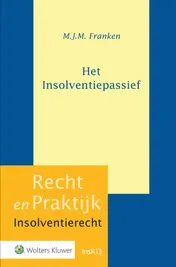 Omslag van Het Insolventiepassief