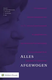 Omslag van Alles afgewogen