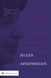 Omslag van Alles afgewogen