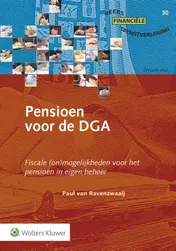 Omslag van Pensioen voor de DGA