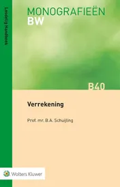 Omslag van Verrekening
