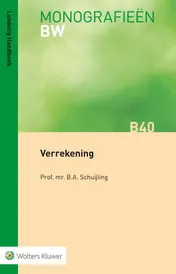Omslag van Verrekening