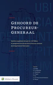 Omslag van Gehoord de procureur-generaal
