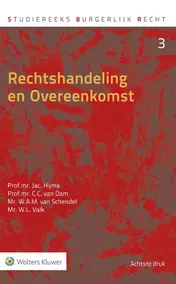 Omslag van Rechtshandeling en overeenkomst